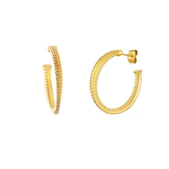 Olivia & Kate 0630 Gold Twisted Zirconia-Earring Online