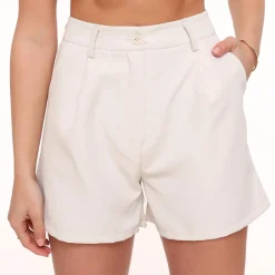 Olivia & Kate Beige Basic-Short Fashion