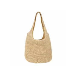 Olivia & Kate Beige Crochet-Bag Clearance