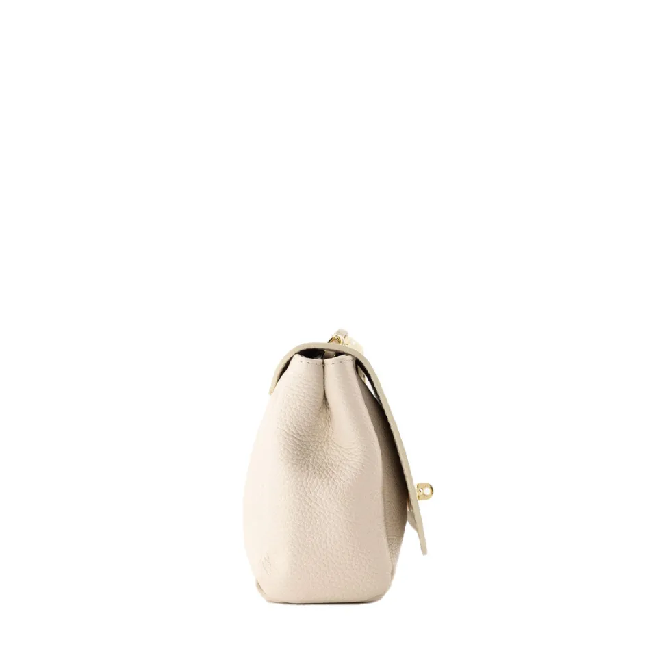 Olivia & Kate Beige Leather Crossbody-Bag Sale