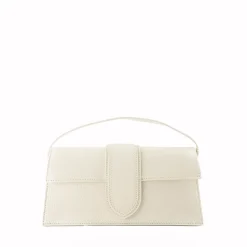 Olivia & Kate Beige Leather Horizontal-Bag Cheap