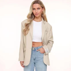 Olivia & Kate Beige Studio-Blazer Clearance
