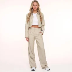 Olivia & Kate Beige Studio-Pantalon Hot
