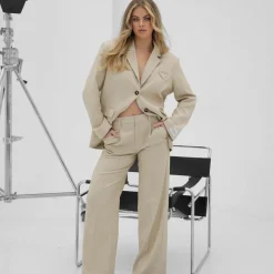 Olivia & Kate Beige Studio-Pantalon Hot