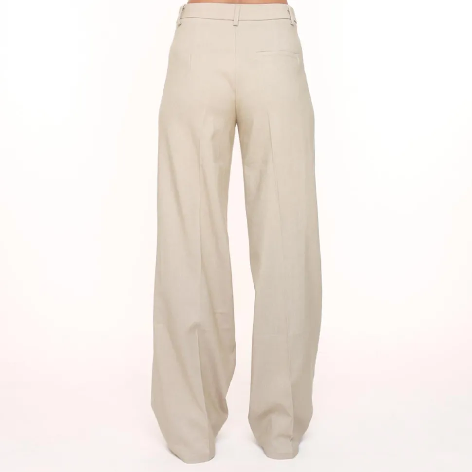 Olivia & Kate Beige Studio-Pantalon Hot