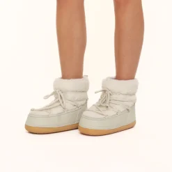 Olivia & Kate Beige Teddy Moon-Boots New