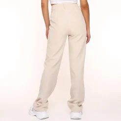 Olivia & Kate Beige Tracie Straight-Pantalon Store