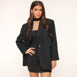 Olivia & Kate Black Fitted Choker-Dress Discount