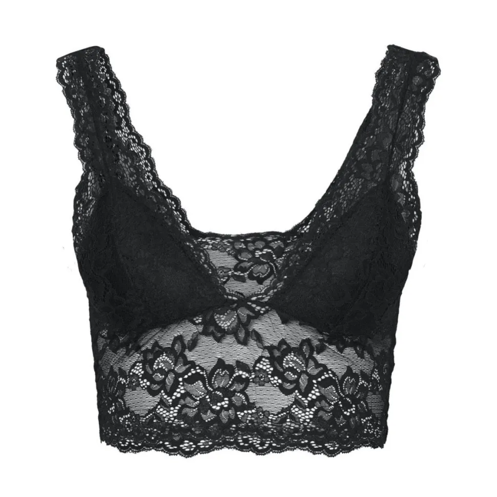 Olivia & Kate Black Lina Lace-Bralette New