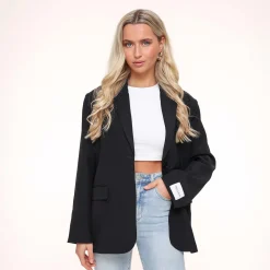 Olivia & Kate Black Studio Basic-Blazer Cheap