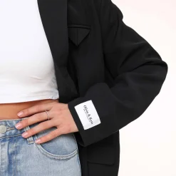 Olivia & Kate Black Studio Basic-Blazer Cheap