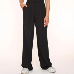 Olivia & Kate Black Wide-Pantalon Online