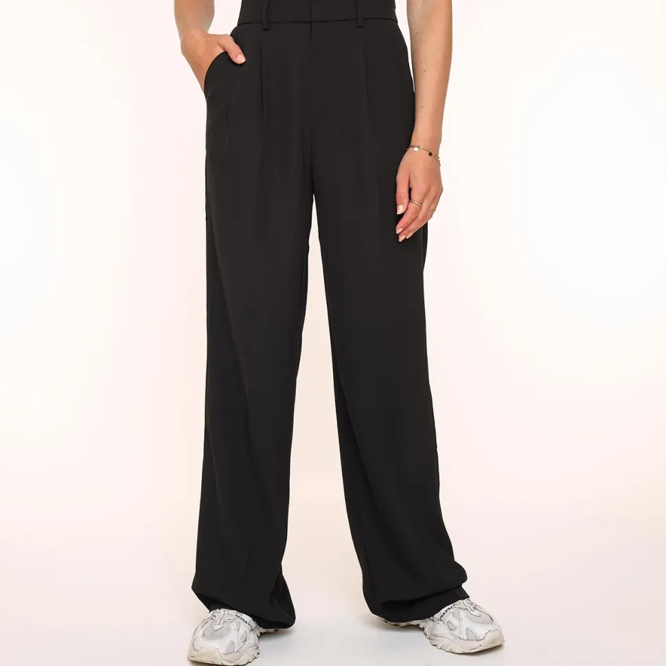 Olivia & Kate Black Wide-Pantalon Online