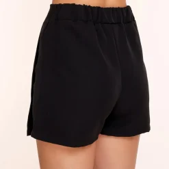 Olivia & Kate Black Wrapped-Skort New