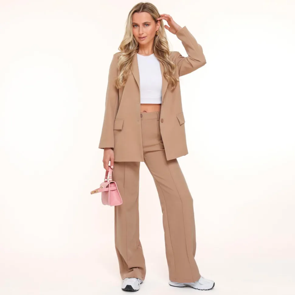 Olivia & Kate Camel Basic-Blazer Shop