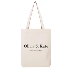 Olivia & Kate Creme Canvas-Bag New