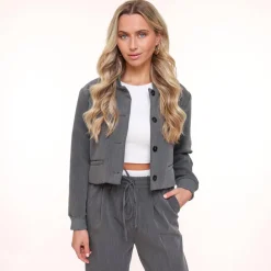 Olivia & Kate Darkgrey Studio-Jacket Cheap