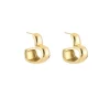 Olivia & Kate Gold Wide Open Heart-Earrings Discount