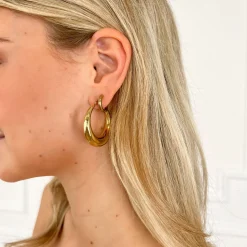 Olivia & Kate Golden Adriana-Earrings New
