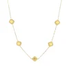 Olivia & Kate Golden Clover-Necklace Best