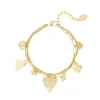 Olivia & Kate Golden Double Pendants Chain-Bracelet Cheap