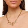 Olivia & Kate Golden Pendant Chain-Necklace Flash Sale