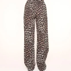 Olivia & Kate Leopard Loose Fit-Pants Clearance