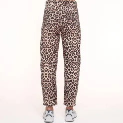 Olivia & Kate Leopard Mom Ankle-Jeans Sale