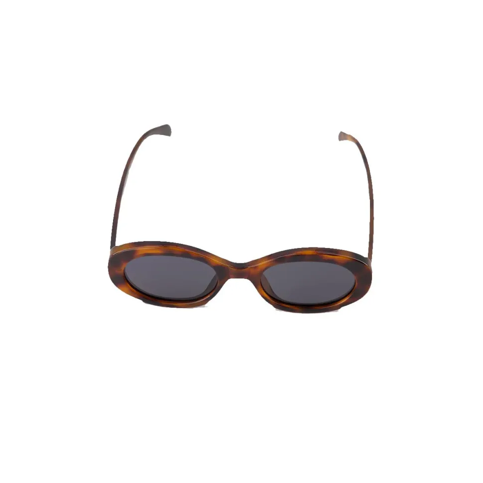Olivia & Kate Leopard Oval-Sunglasses Hot
