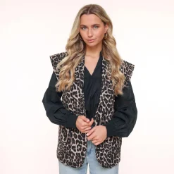 Olivia & Kate Leopard-Gilet Store