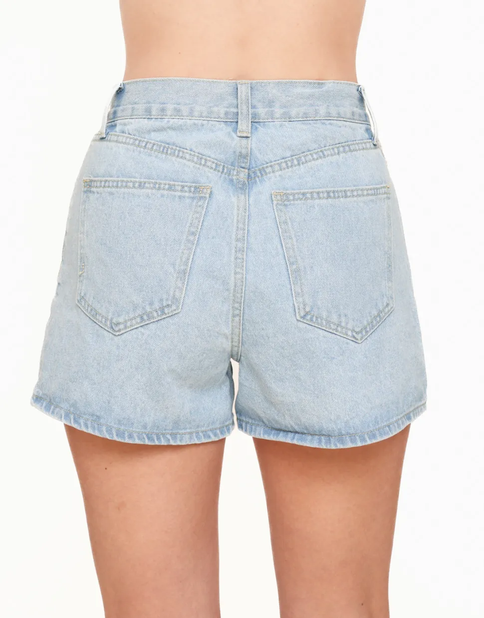 Olivia & Kate Light Blue Basic Denim-Short Outlet