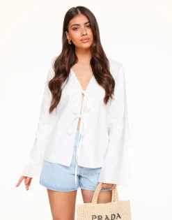 Olivia & Kate Light Blue Basic Denim-Short Outlet