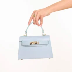 Olivia & Kate Light Blue Golden Details-Bag Discount