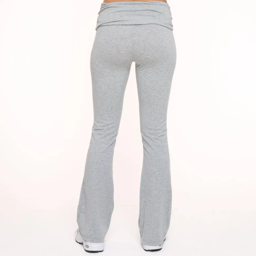 Olivia & Kate Light Grey Turned Edge Petite-Trouser Outlet