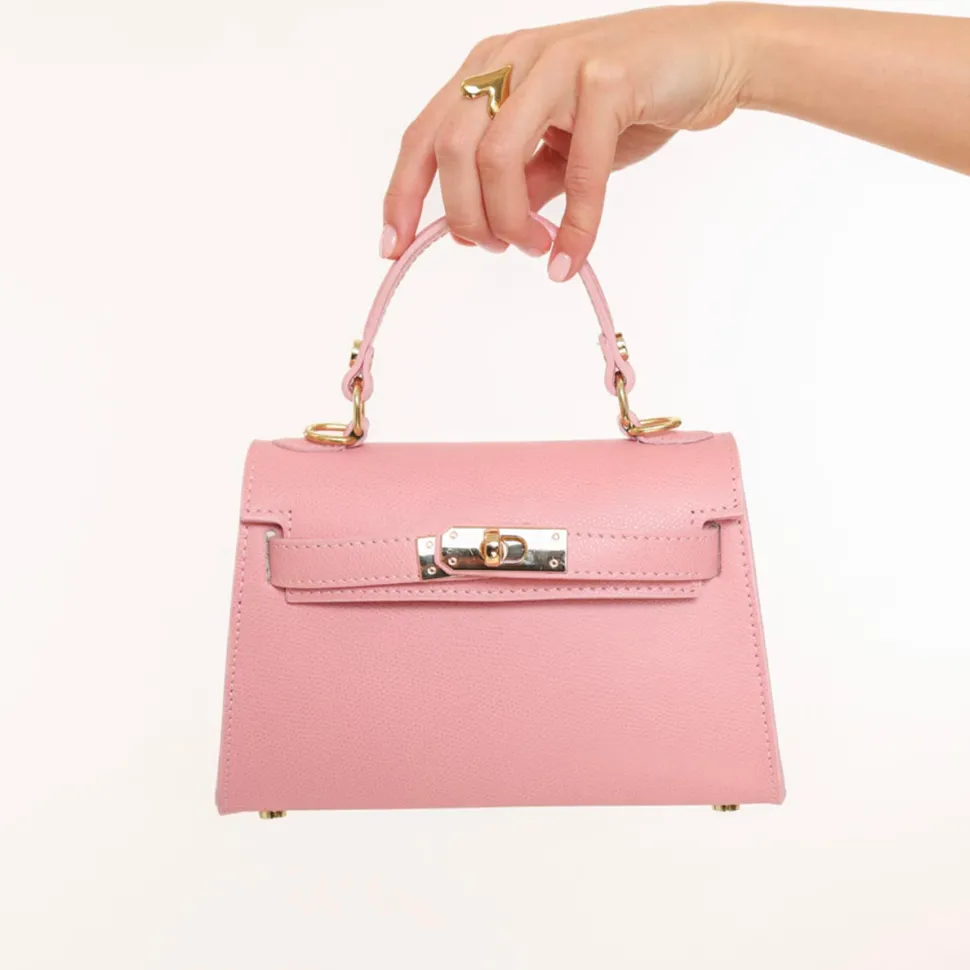 Olivia & Kate Light Pink Golden Details-Bag Sale