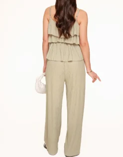 Olivia & Kate Lightgreen Pleated Summer-Set Hot