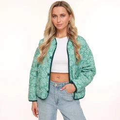 Olivia & Kate Mintgreen Print-Jacket Sale