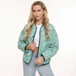 Olivia & Kate Mintgreen Print-Jacket Sale
