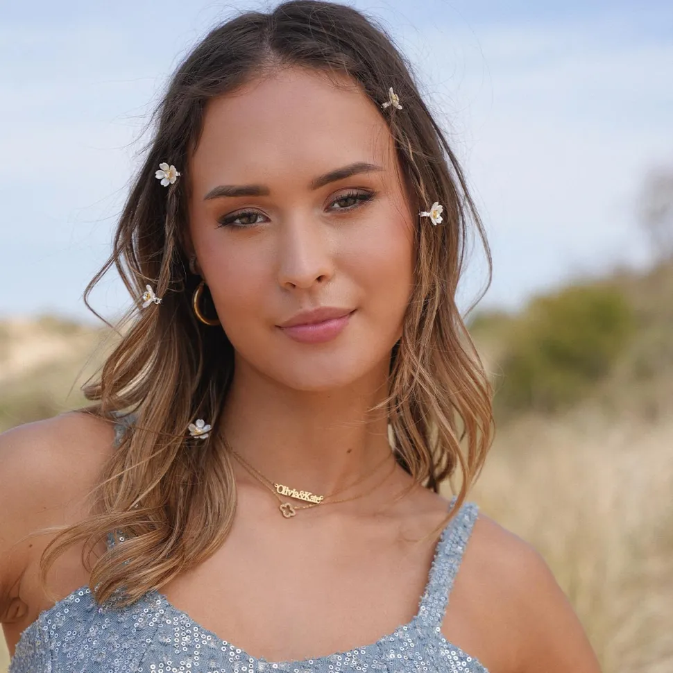 Olivia & Kate Golden-Necklace Best