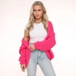Olivia & Kate Pink Wool-Cardigan Sale