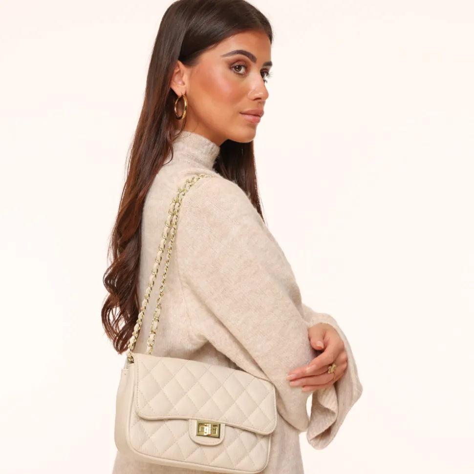 Olivia & Kate Sophia Beige-Bag Flash Sale