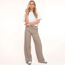 Olivia & Kate Taupe Continuous Seams-Pants Best