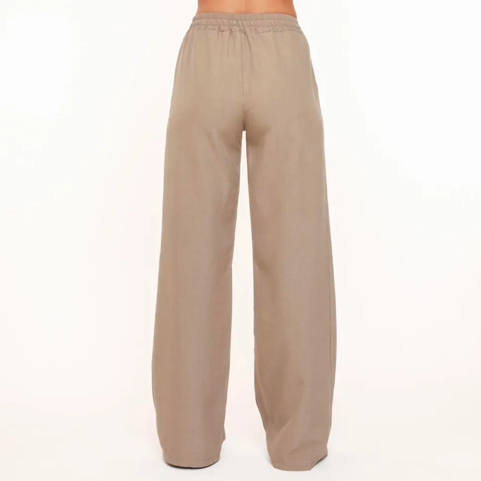 Olivia & Kate Taupe Continuous Seams-Pants Best
