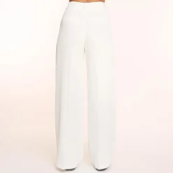 Olivia & Kate White Wide-Pantalon Store