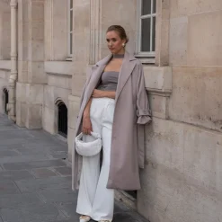 Olivia & Kate White Wide-Pantalon Store
