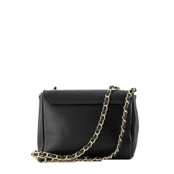 Olivia & Kate Zwarte Leren Crossbody-Tas New